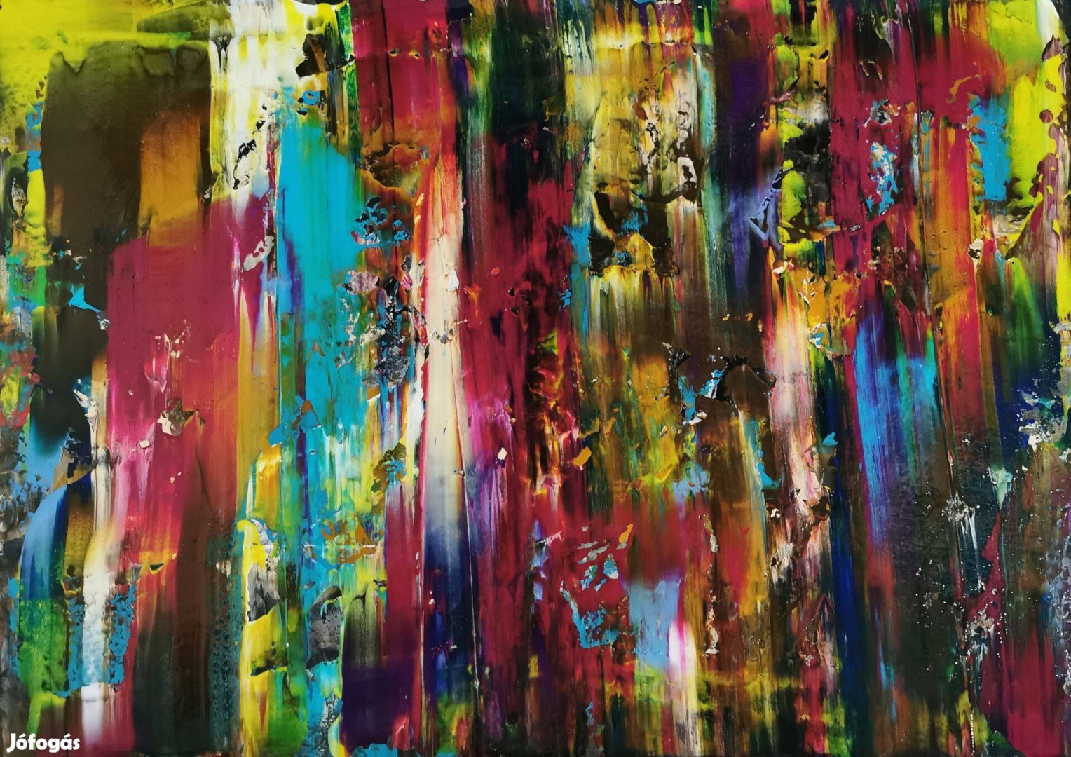 Baján Ildikó festmény 50 x 70 cm