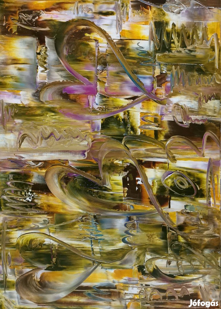 Baján Ildikó festmény 50 x 70 cm