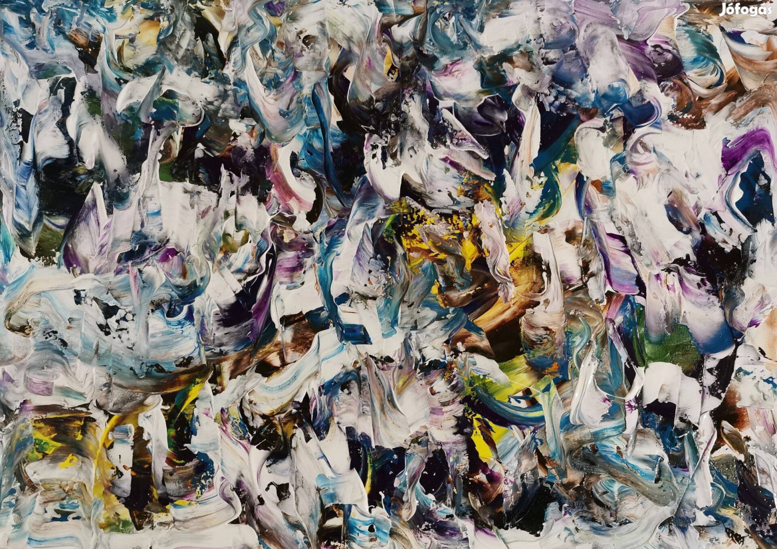Baján Ildikó festmény 50 x 70 cm