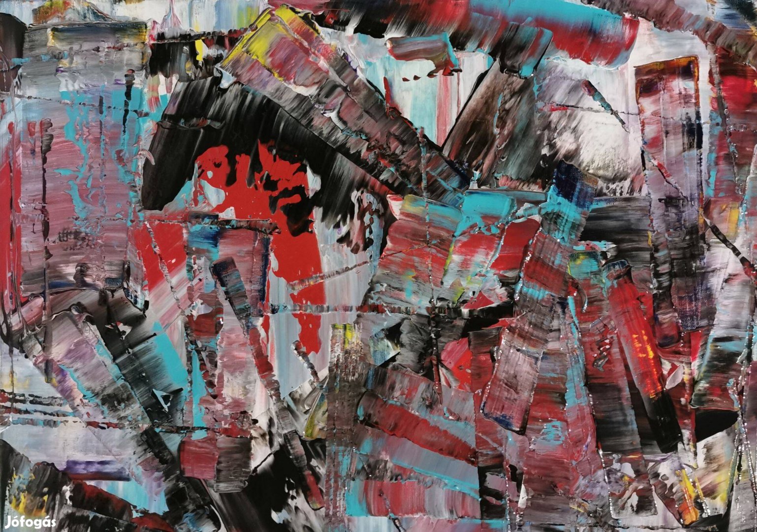Baján Ildikó festmény 50 x 70 cm