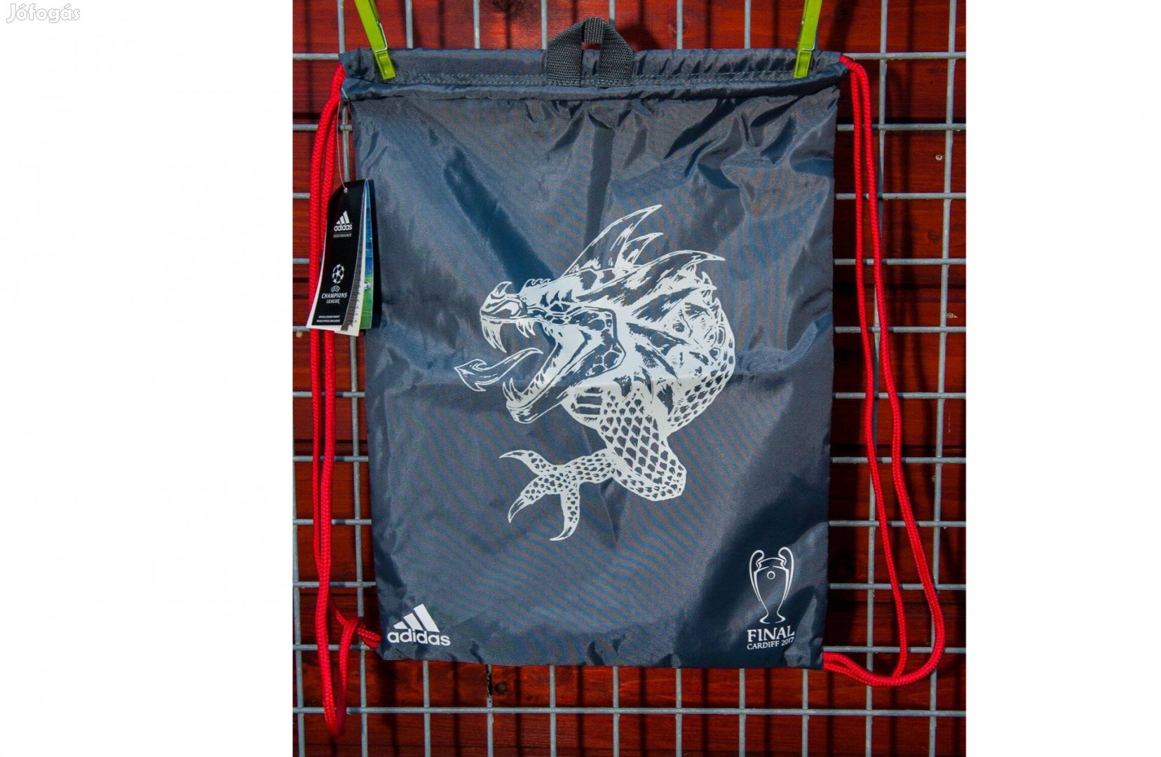 Bajnokok Ligája döntő Cardiff 2017 adidas tornazsák
