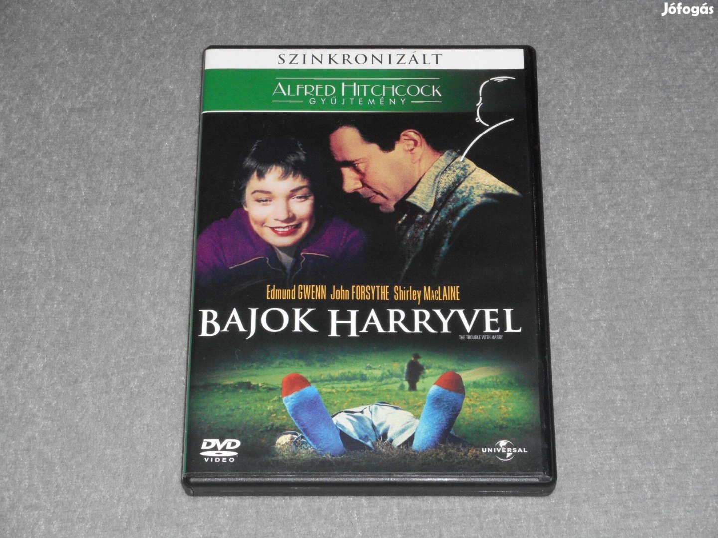 Bajok Harryvel (1955, Alfred Hitchcock, Shirley Maclaine) DVD film