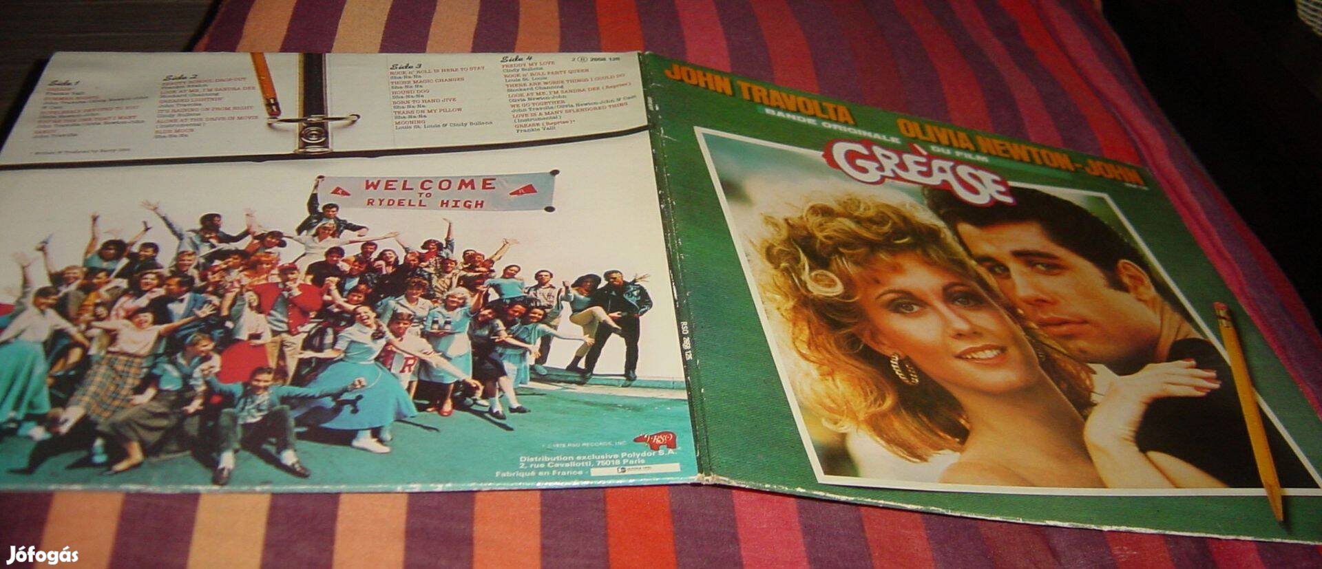 Bakelit Nagylemez - 2 LP Grease (Vinyl ) - Fr