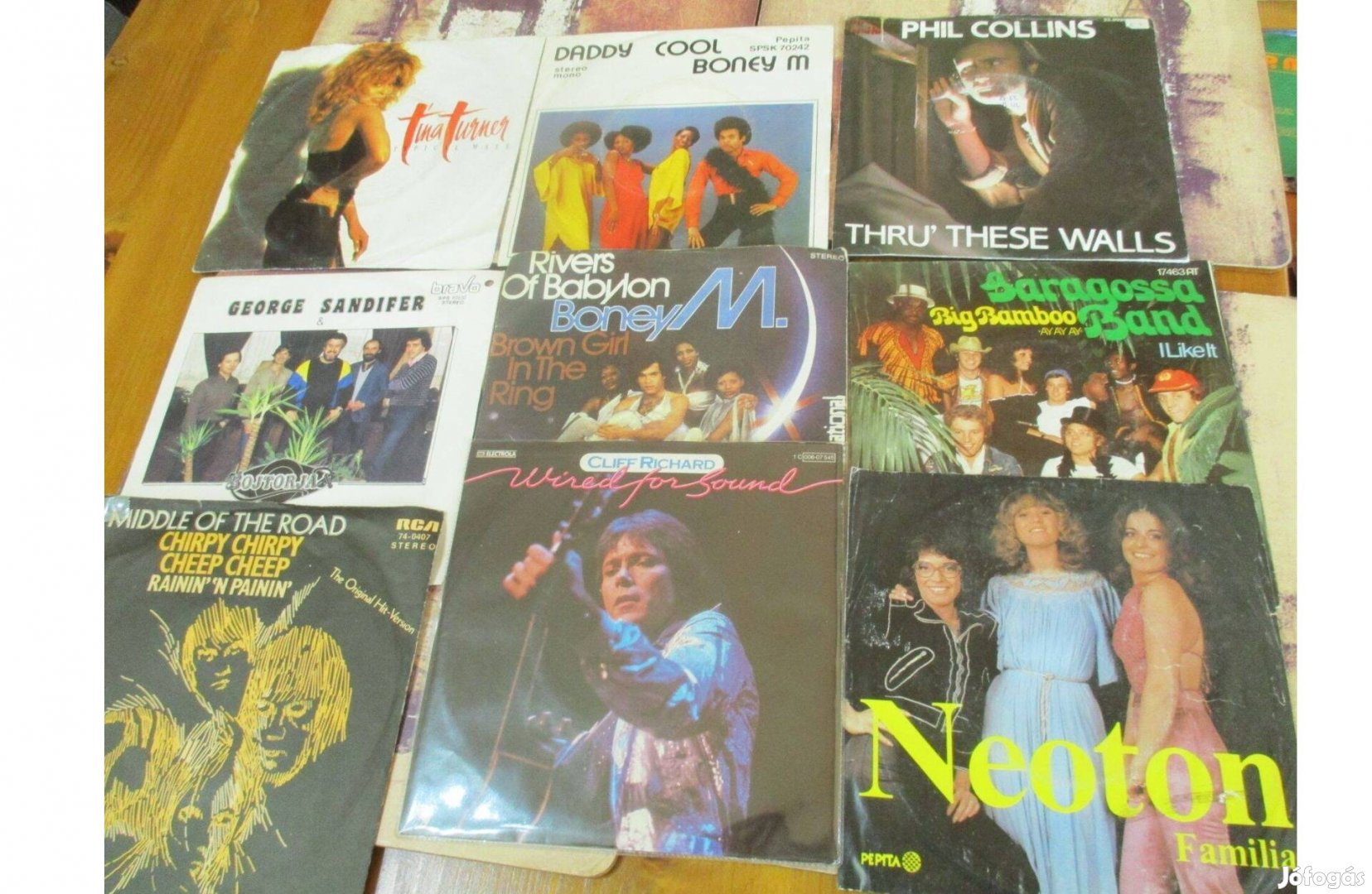 Bakelit kislemezek SP eladók