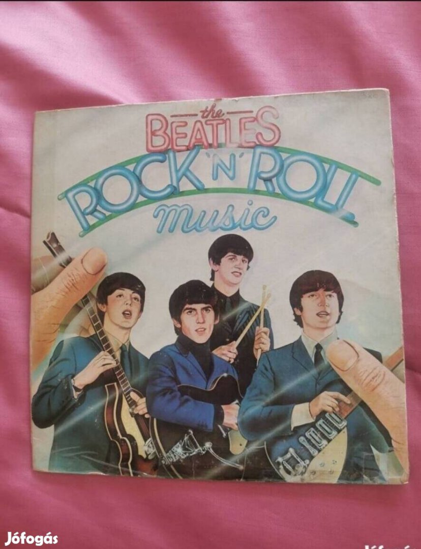 Bakelit lemez Beatles dupla
