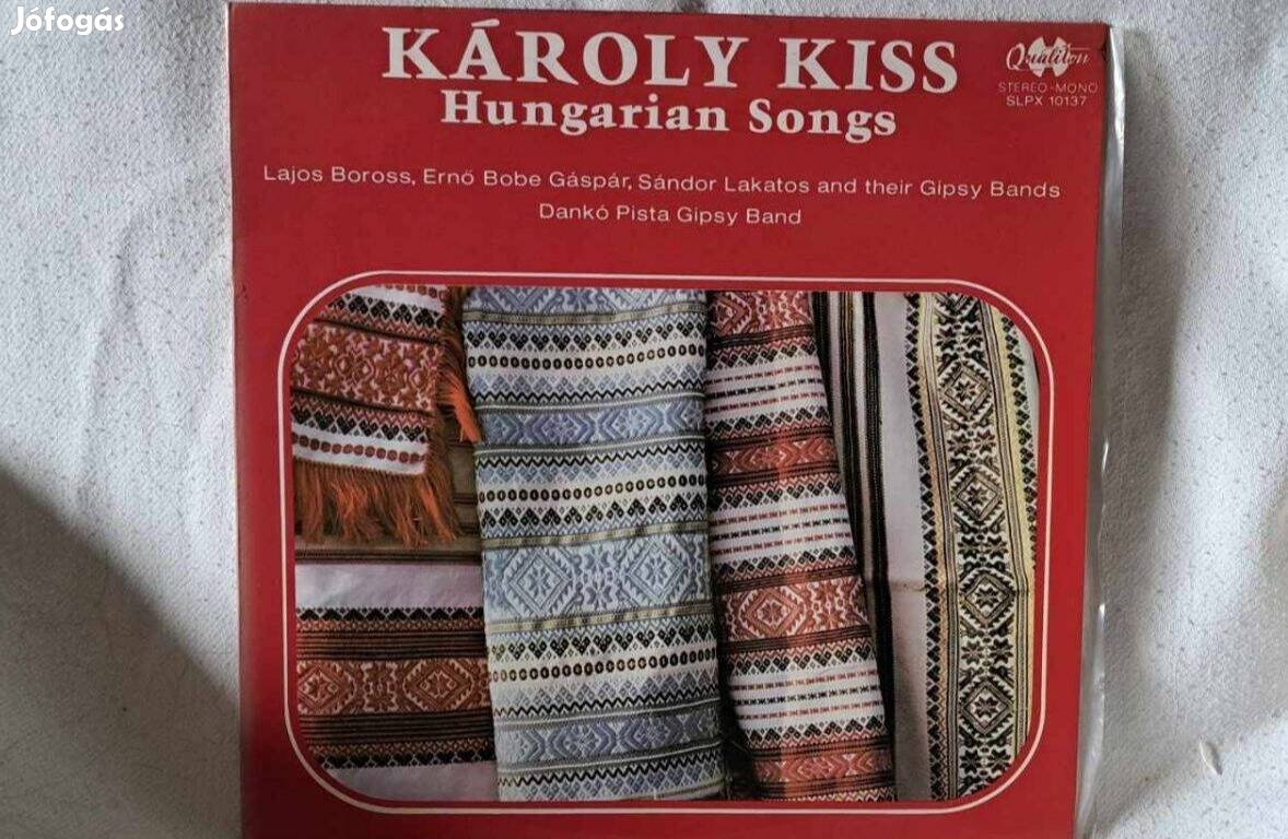 Bakelit lemez: Károly Kiss