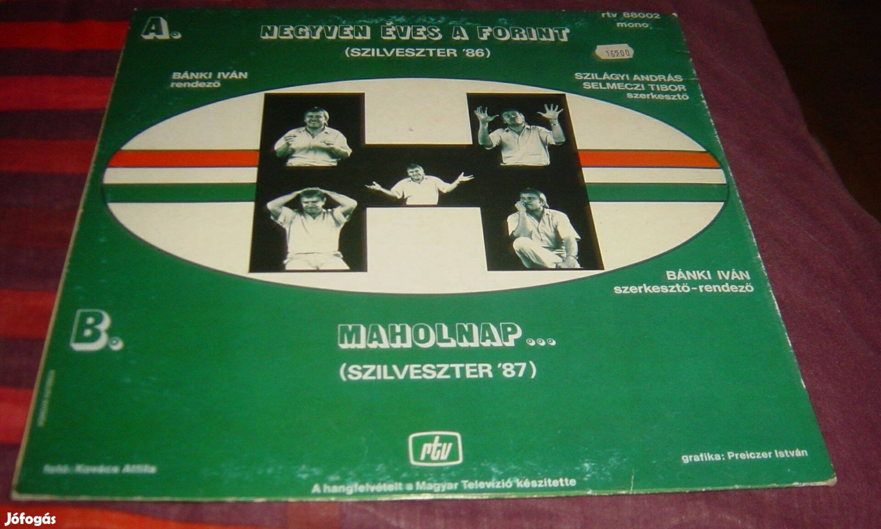 Bakelit lemez - Nagy Bandó András - Nagy Bandó Kabaré (88.)