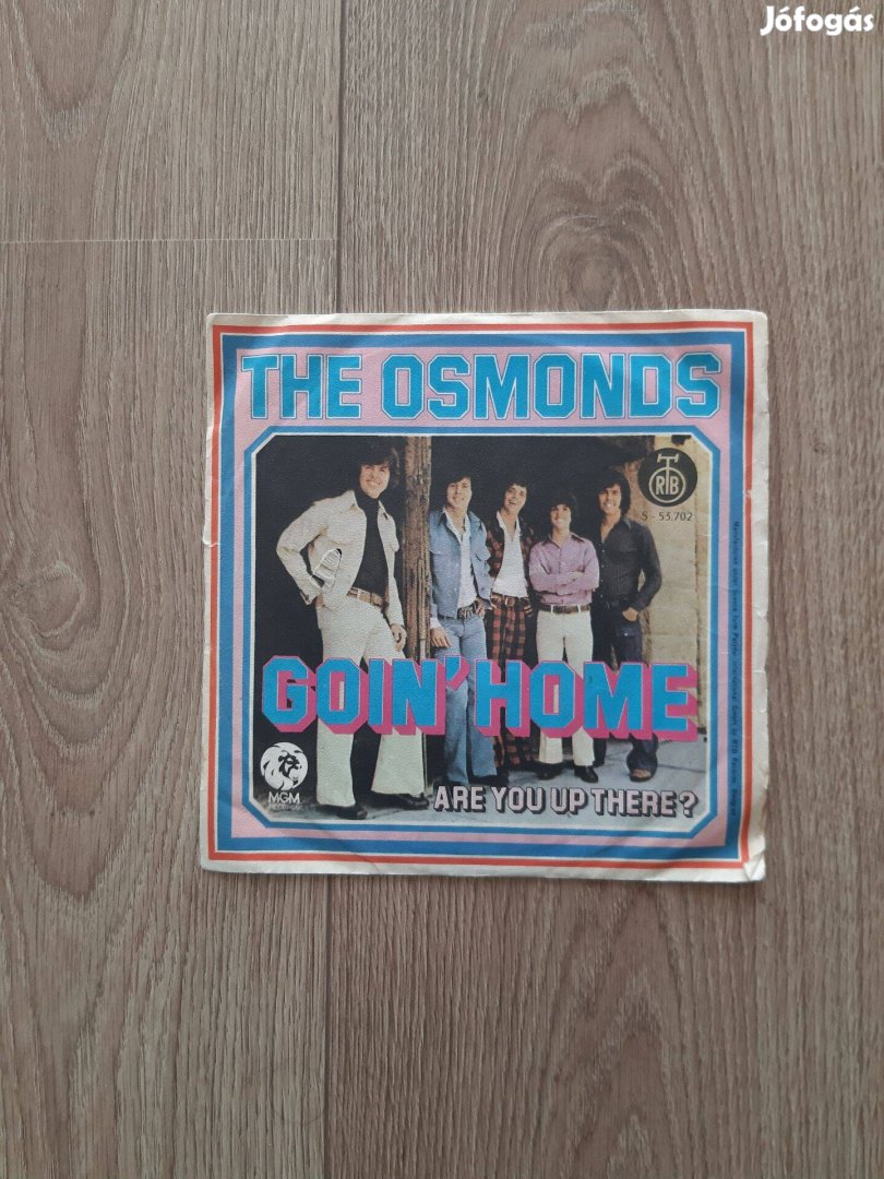 Bakelit lemez - The Osmonds: Goin' home