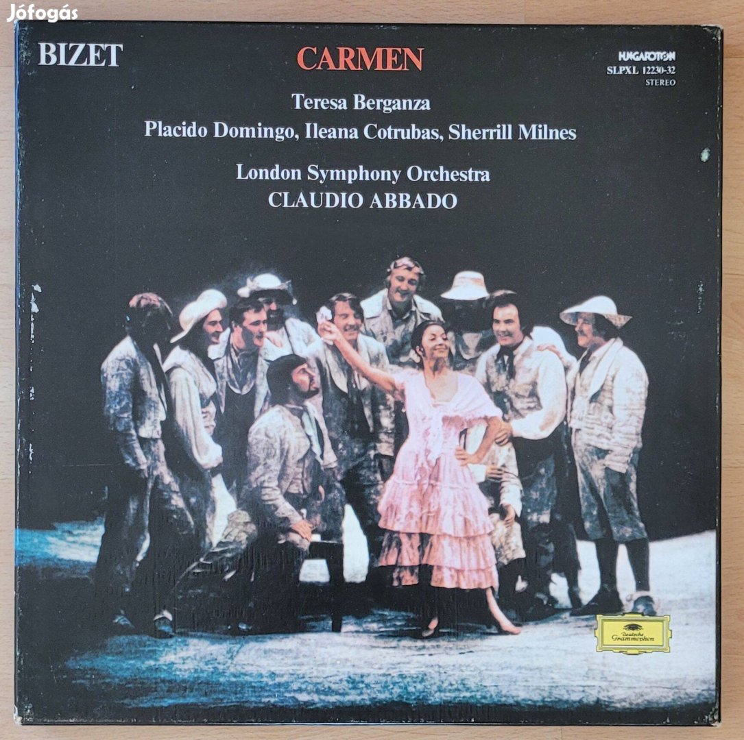 Bakelit lemez használt Bizet - Carmen