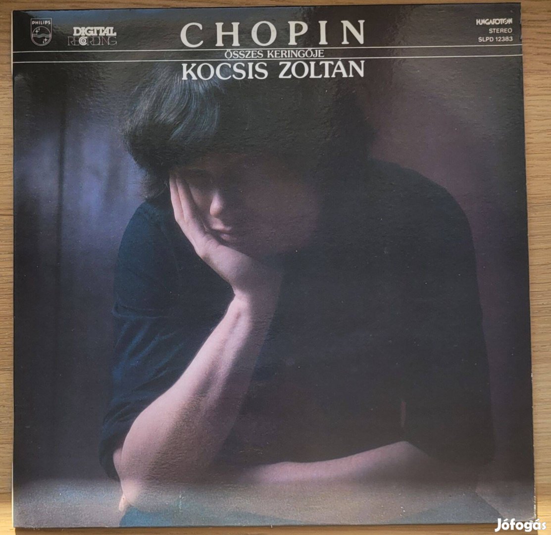 Bakelit lemez használt Kocsis Zoltán Chopin összes keringője