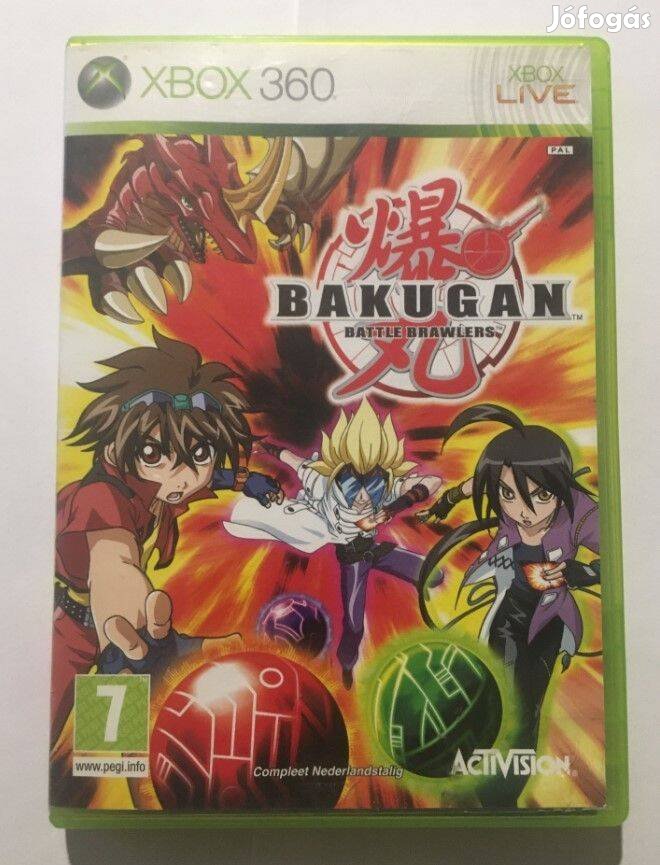 Bakugan Battle Brawlers Gyári Xbox 360 Játék akár féláron
