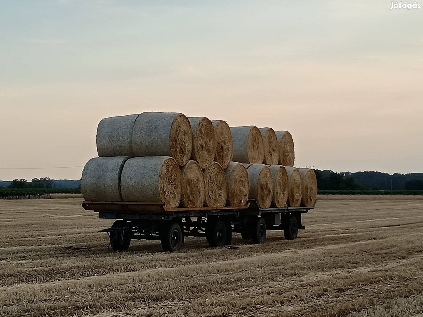 Bálaszállító bálahordó HL 61.02 Ifa plató 