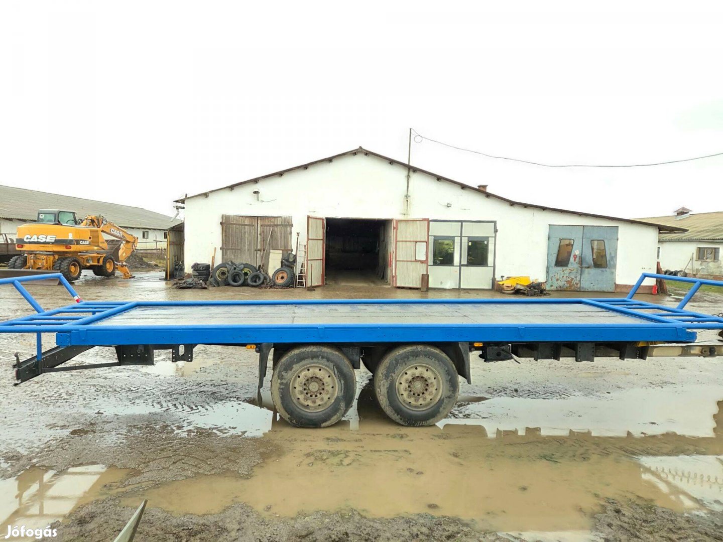 Bálaszállító pótkocsi