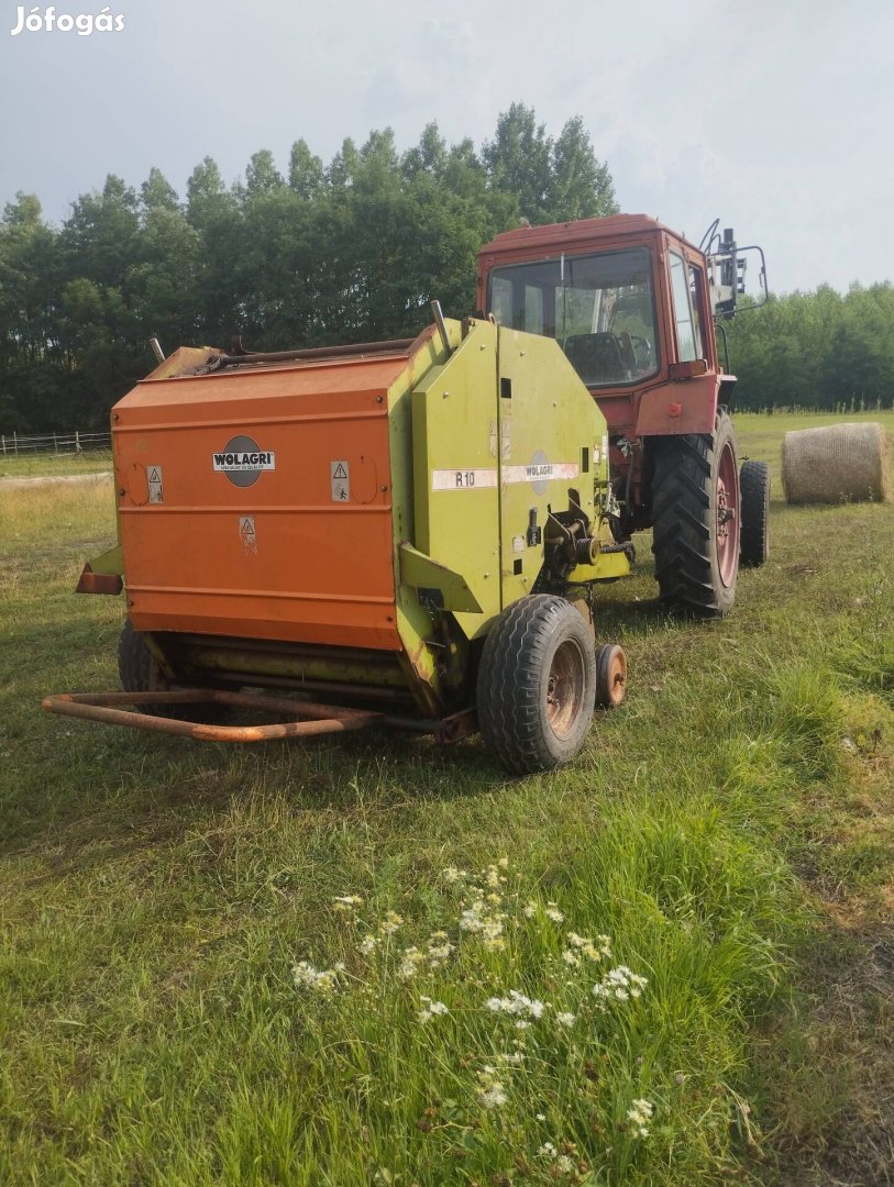 Bálázó wolagri R 10 körbálázó 