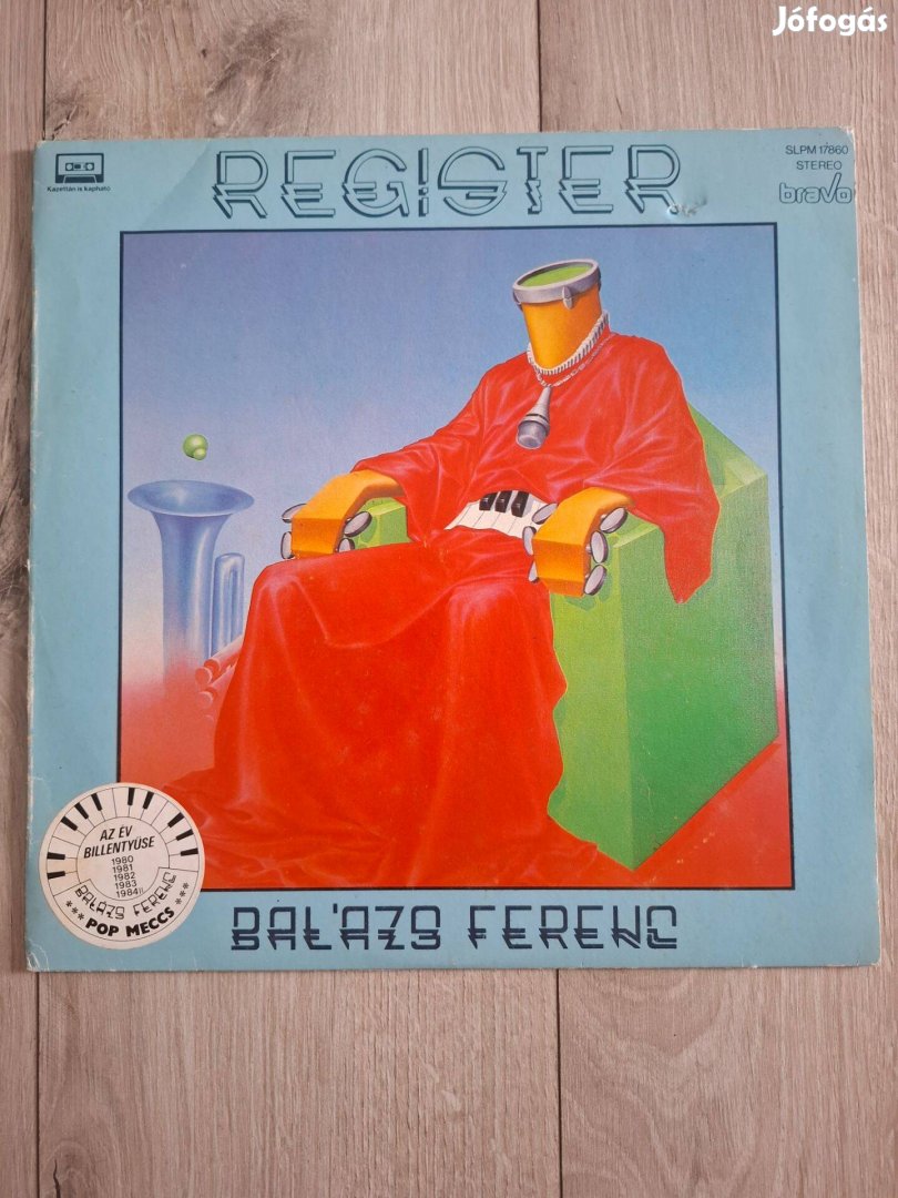 Balázs Fecó bakelit lemez