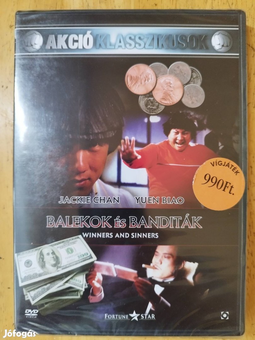 Balekok és banditák dvd Jackie Chan Új 