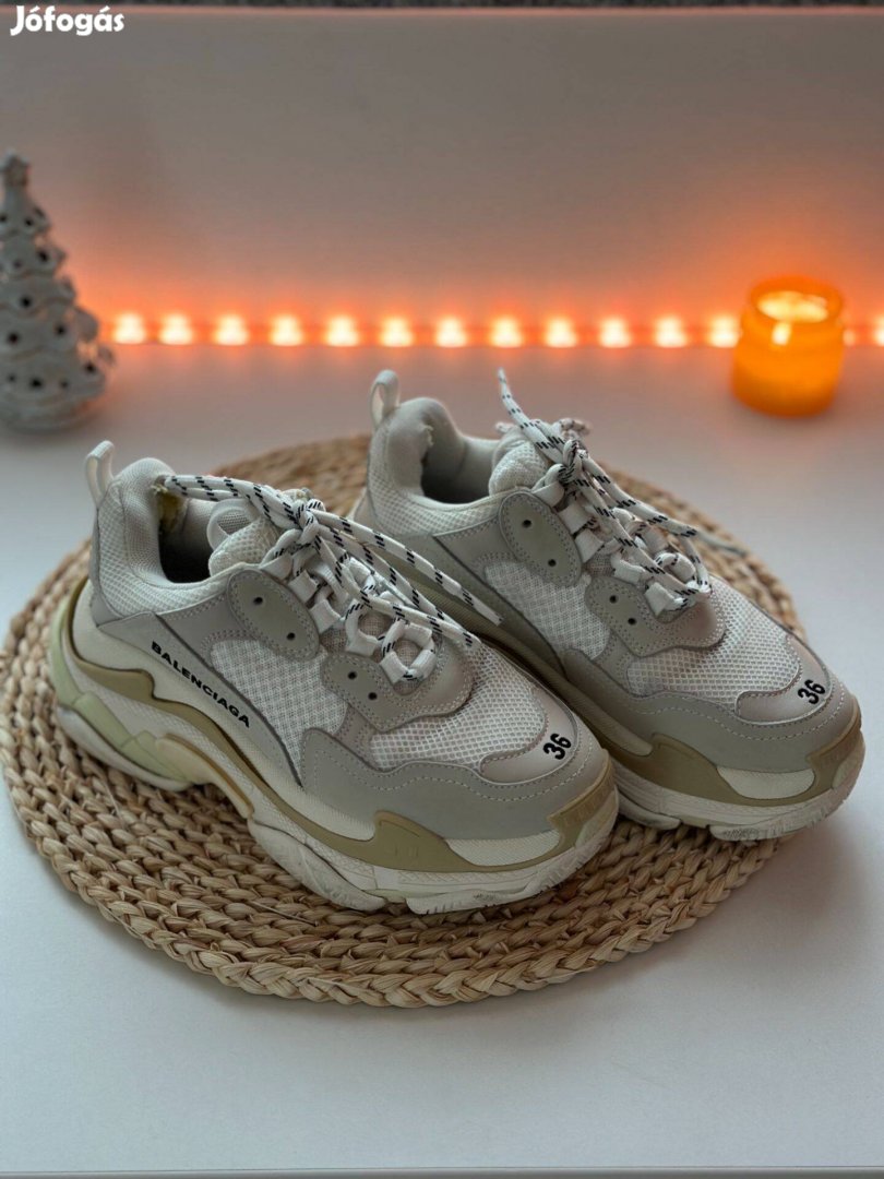 Balenciaga Triple S, női sneakerek, 36