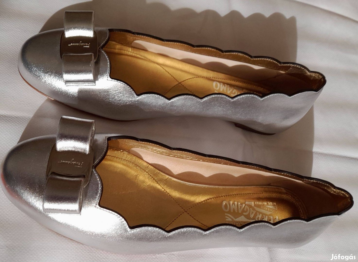Balerina cipő 38,5 méretben, Salvatore Ferragamo