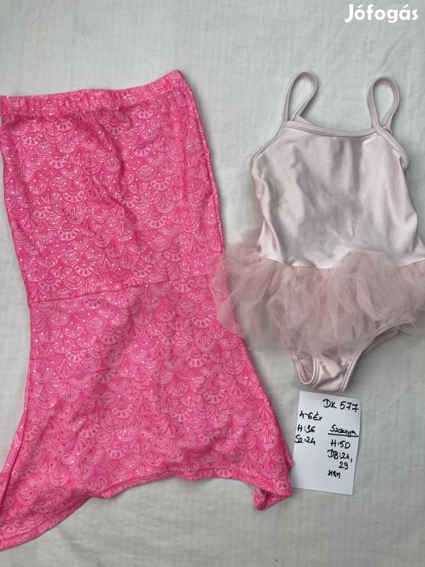 Balett jelmez, balerína jelmez, sellő szoknya DK577