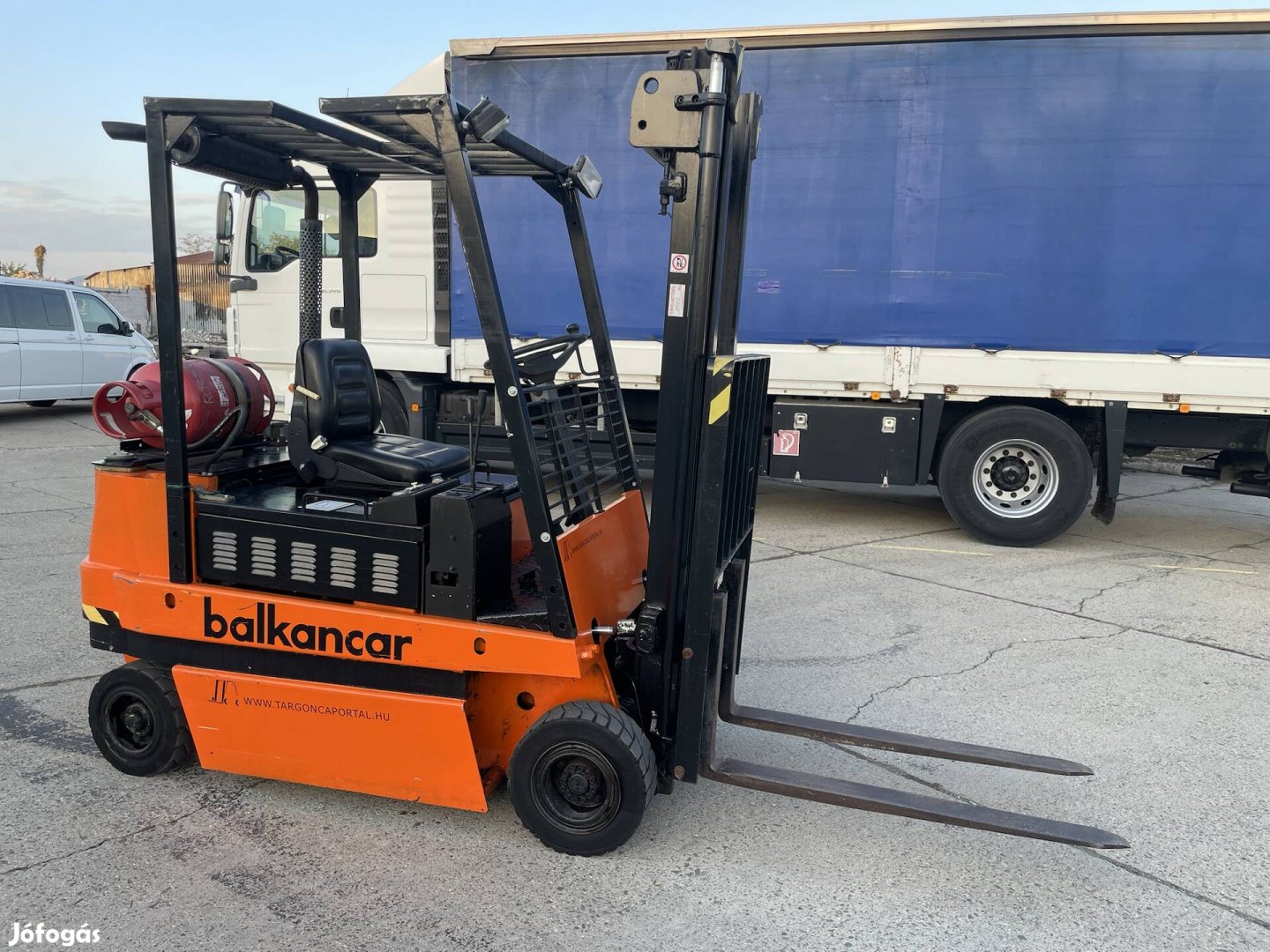 Balkancar 1.6T Targonca Gáz üzem