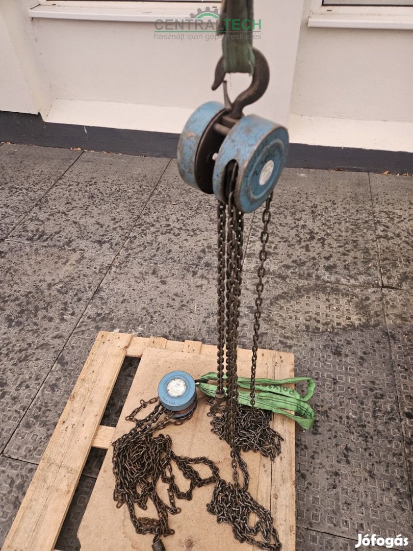 Balkancar kézi láncos emelő 500kg thr.