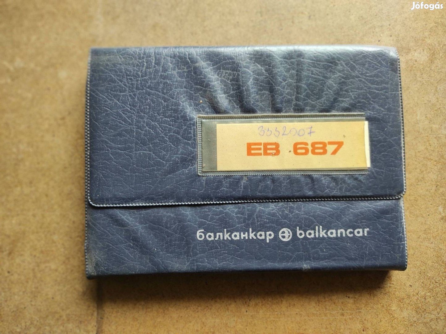 Balkancar targonca EB 687 alkatrészkatalógus