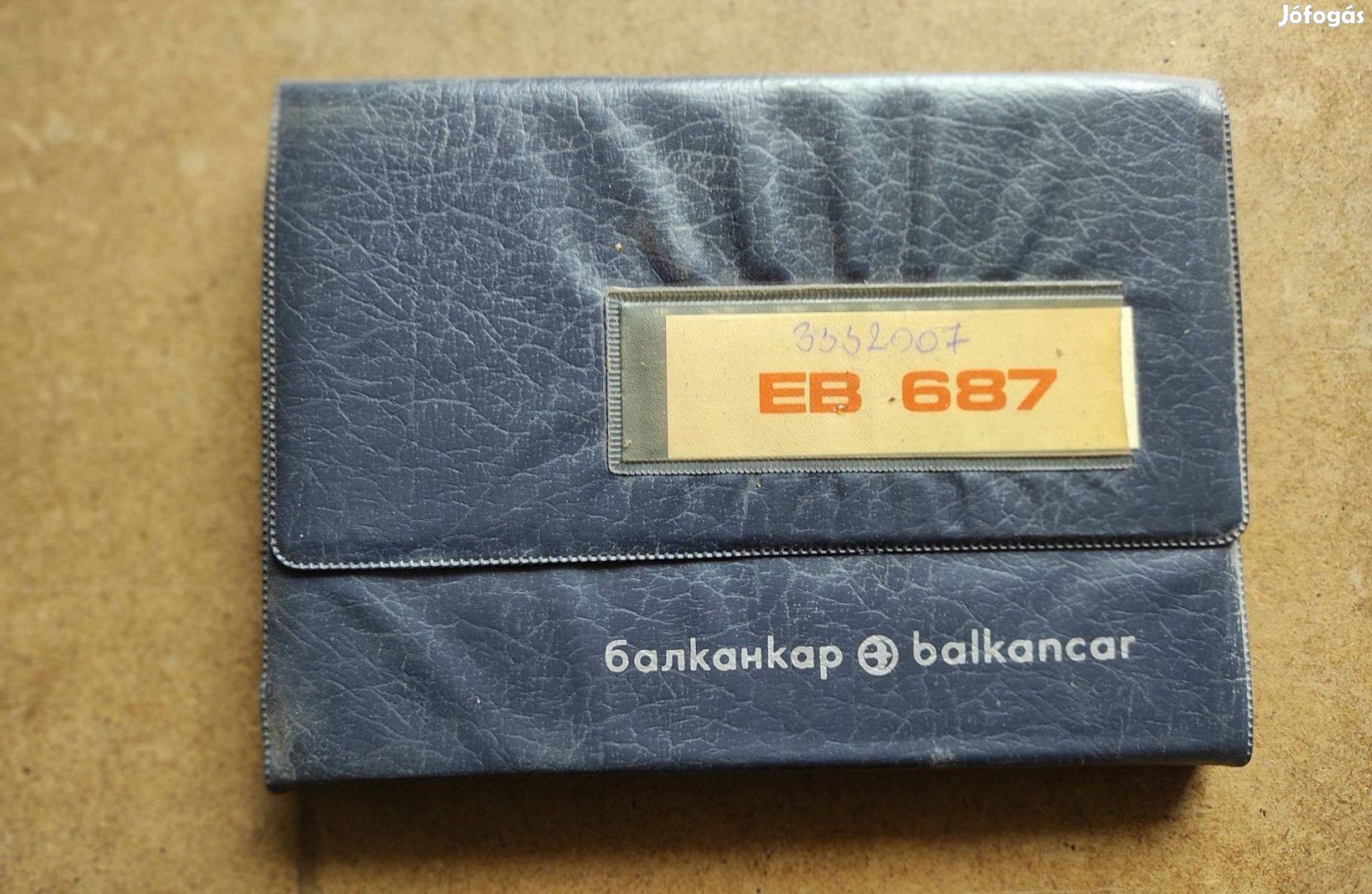 Balkancar targonca EB 687 alkatrészkatalógus