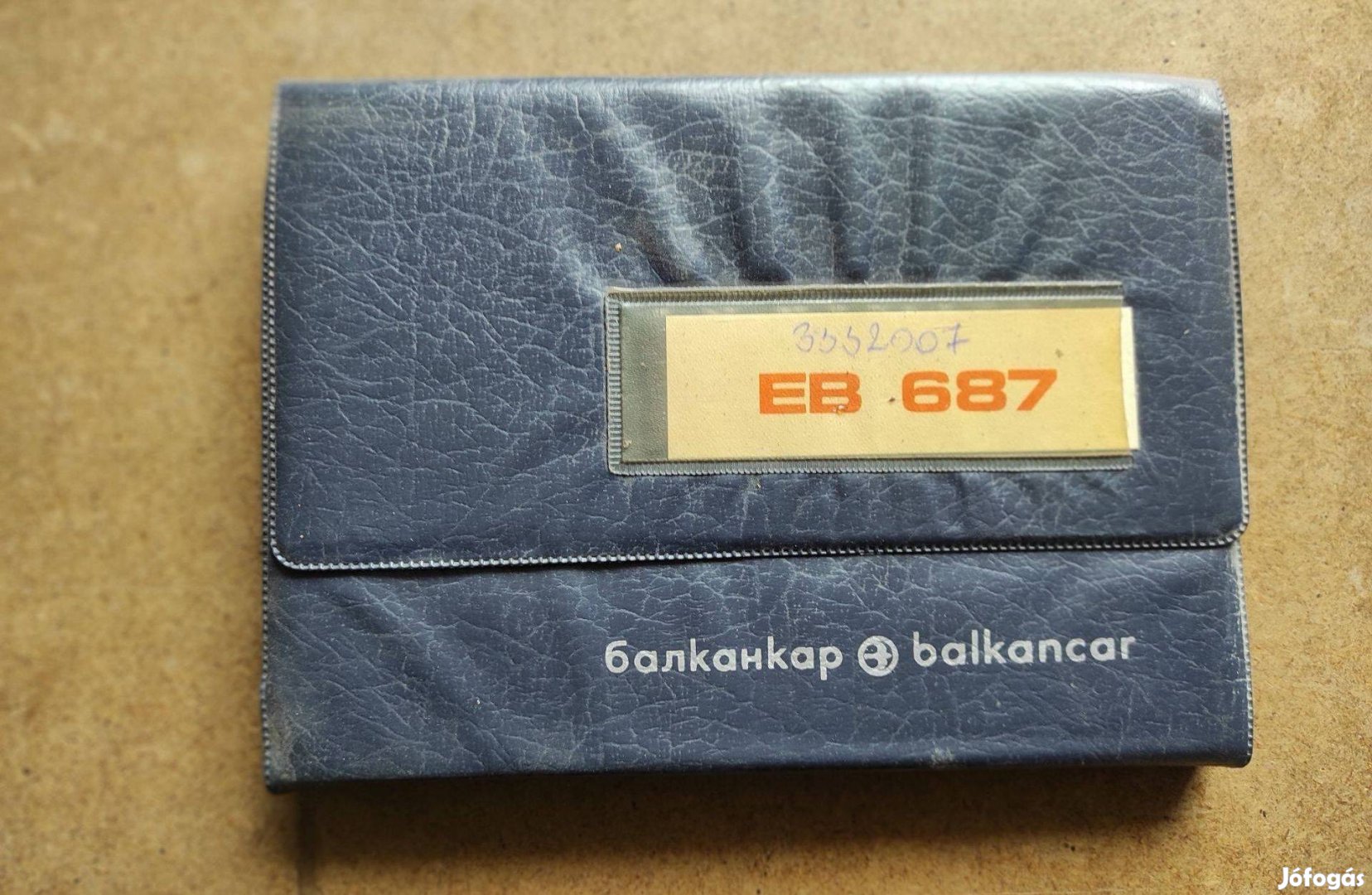 Balkancar targonca EB 687 alkatrészkatalógus