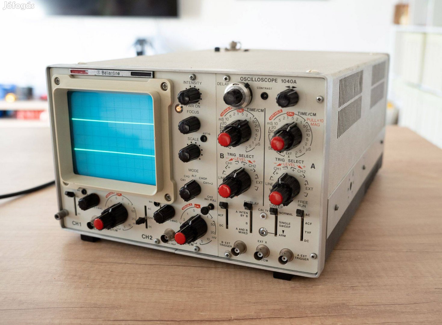 Ballantine 1040A 2x40MHz oscilloscope, oszcilloszkóp