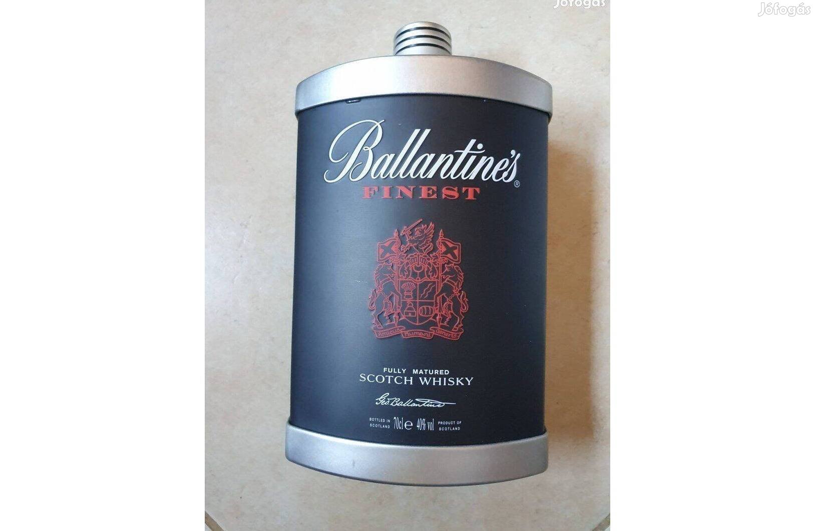 Ballantine's Finest fém italos doboz gyűjtőknek