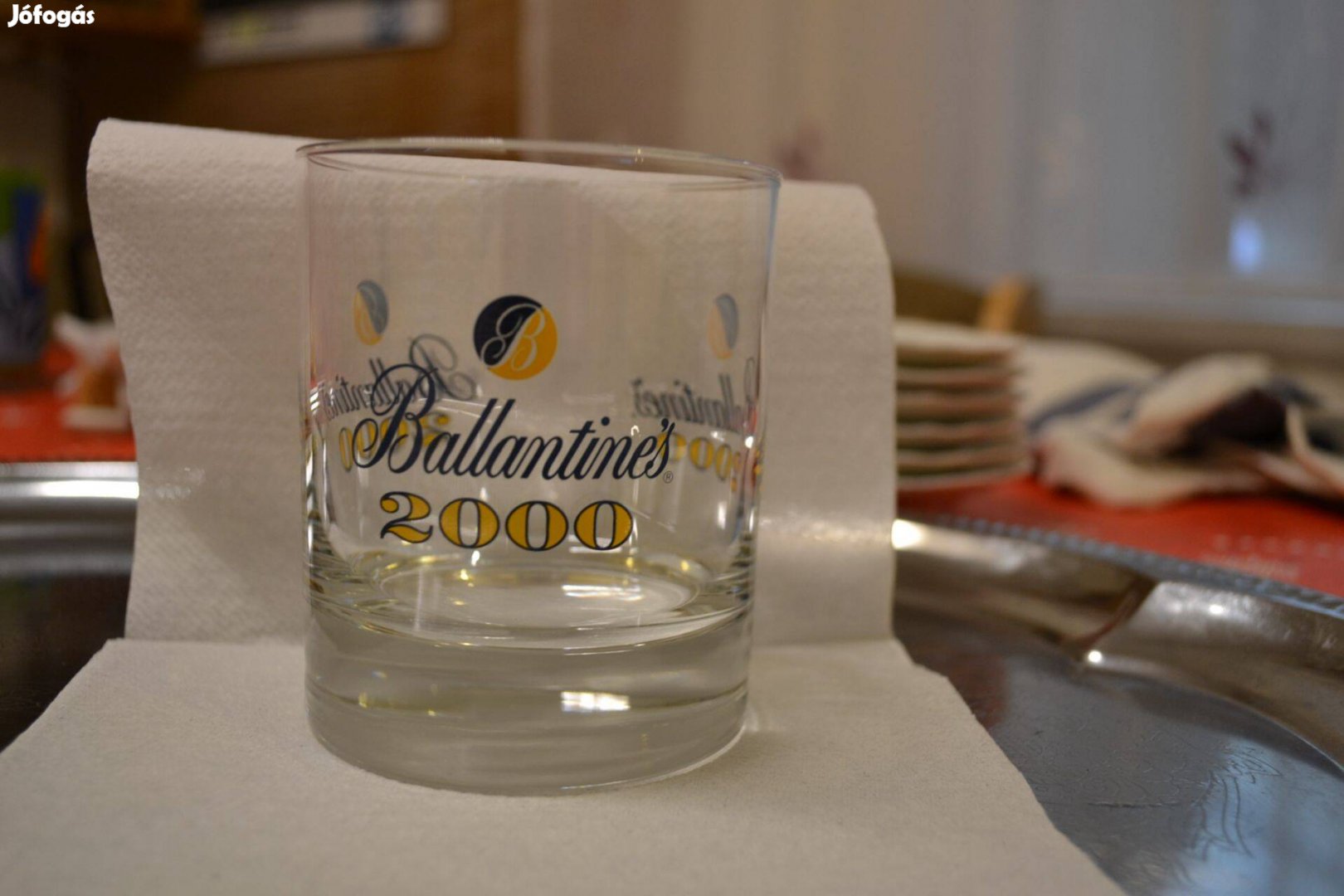 Ballantines 2000 pohár röviditalos Whisky üvegpohár Whiskys