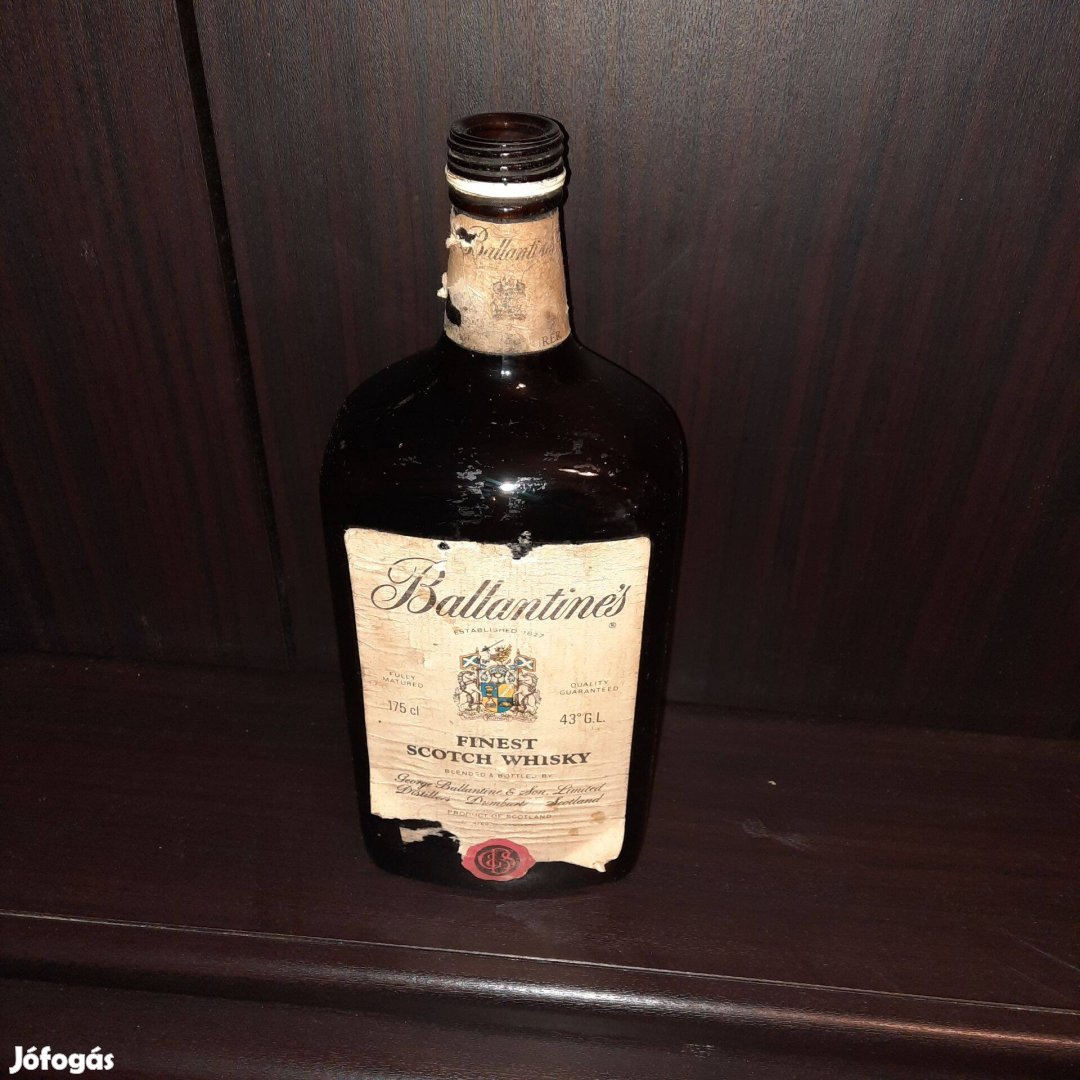 Ballantines vintage üveg