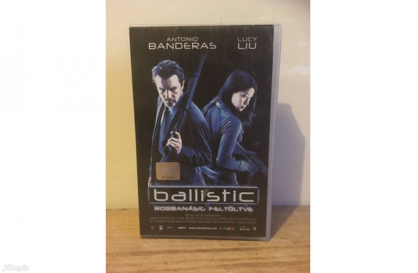 Ballistic Robbanásig töltve VHS kazetta