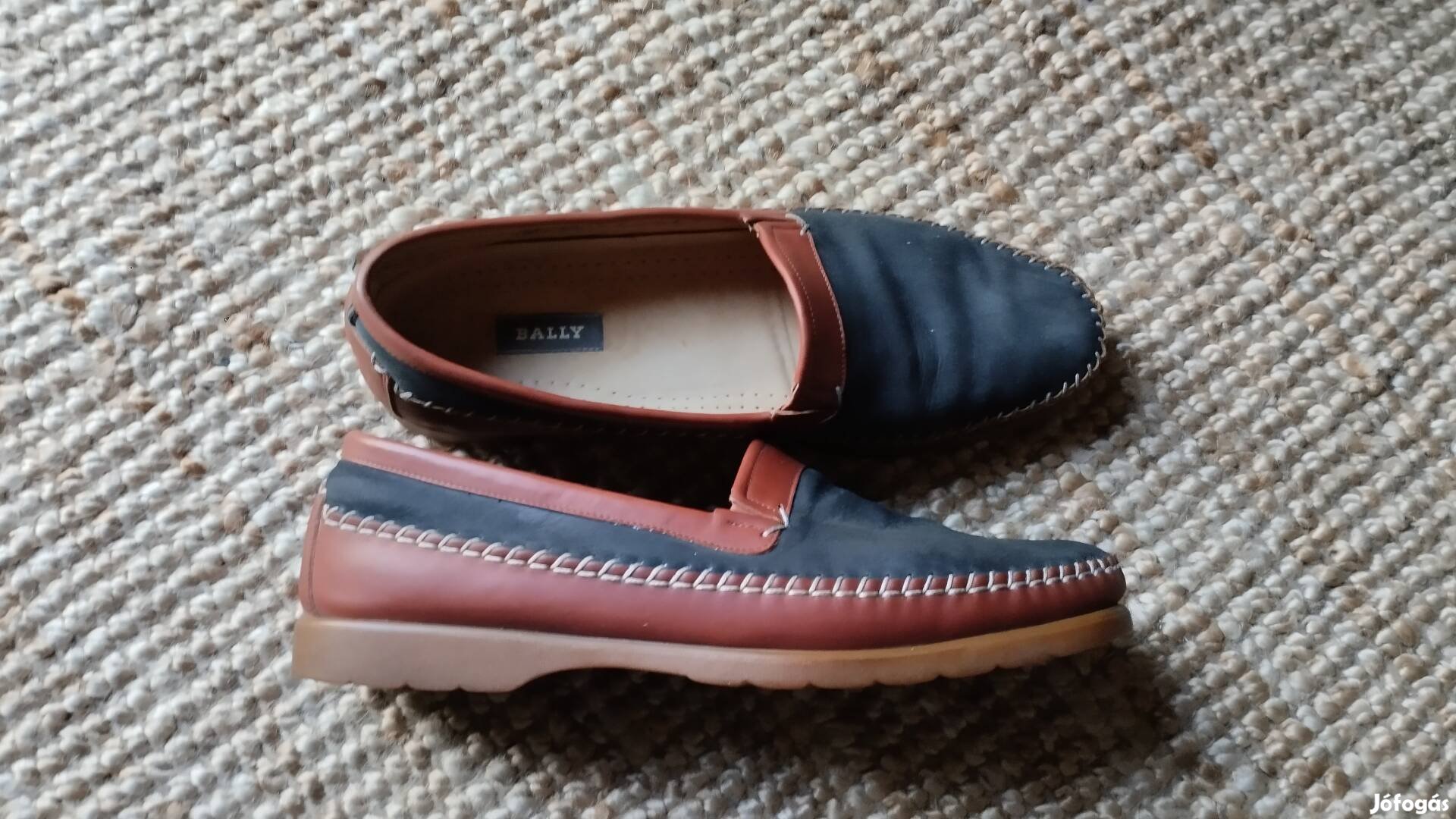 Bally Swiss bőr férfi cipő 45 11 29 cm bth 