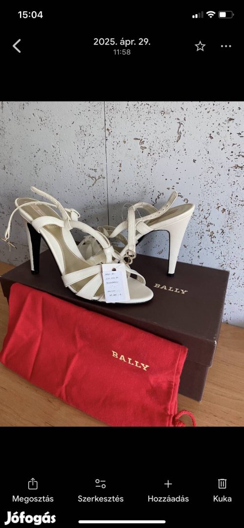 Bally teljesen új női szandál