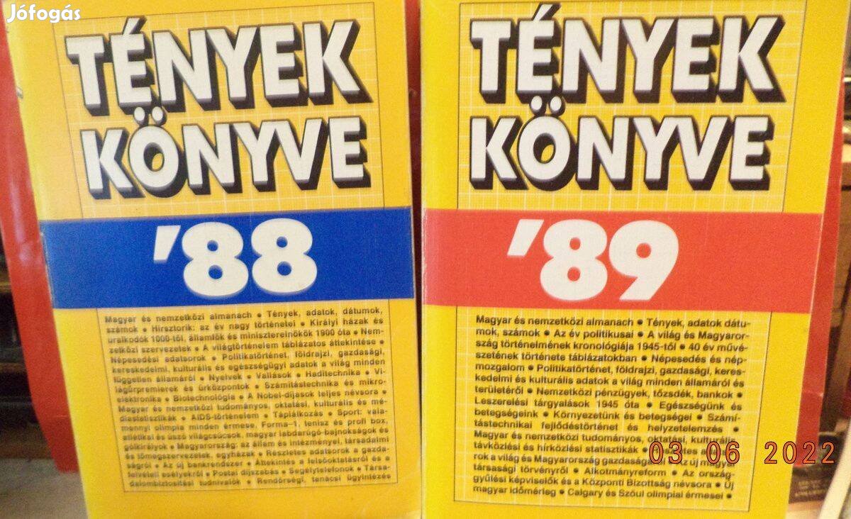 Baló - Lipovecz: Tények könyve 4 kötet 1988 - 1991