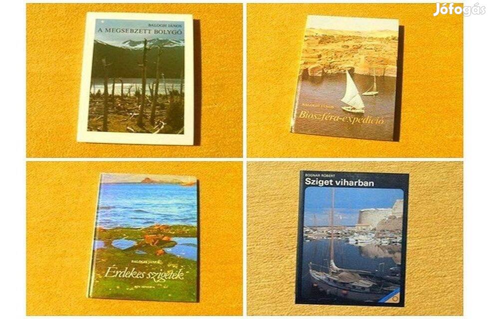 Balogh János könyvek - 4 kötet