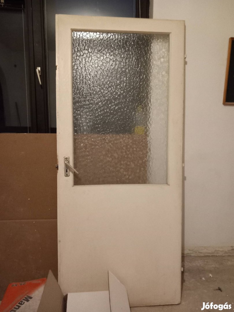 Balos üveges ajtó tok nélkül