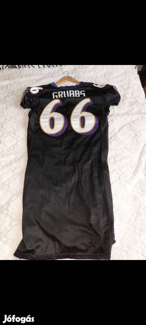 Baltimore Ravens Ben Grubbs game worn mez