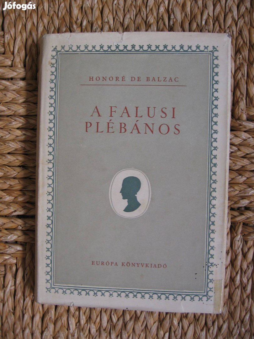 Balzac A falusi plébános, - könyv