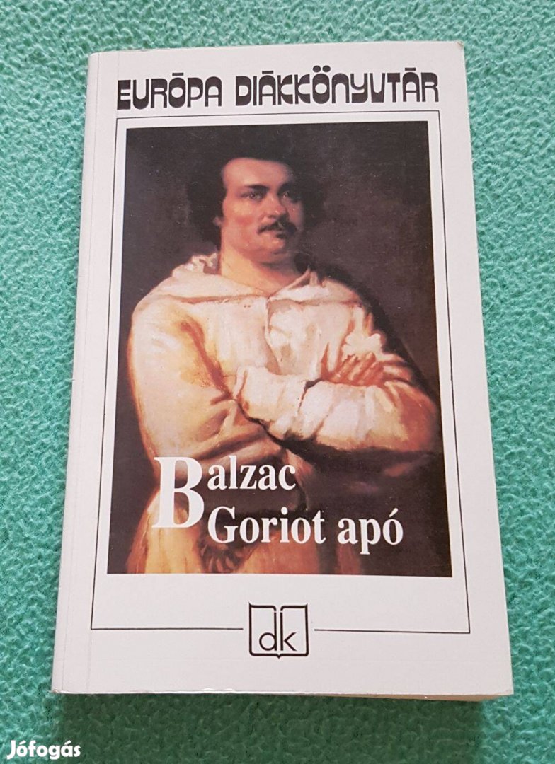 Balzac - Goriot apó könyv