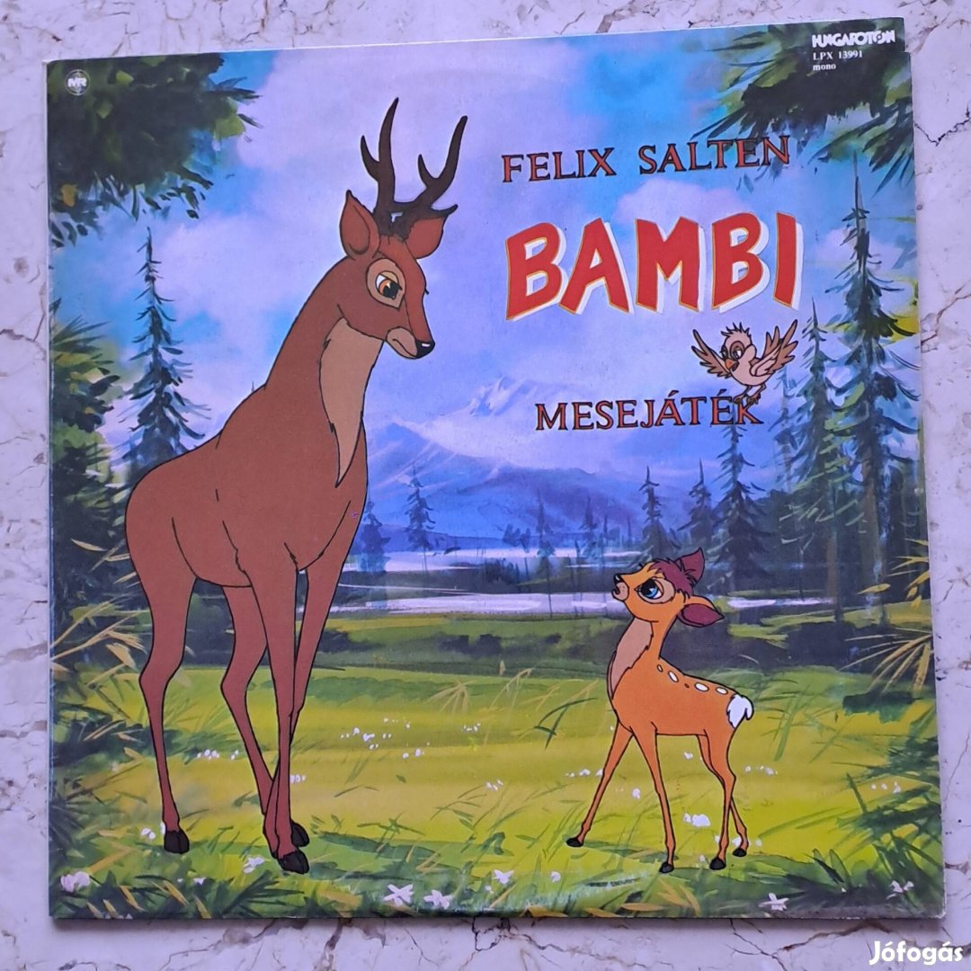 Bambi meselemez újszerű állapotban 