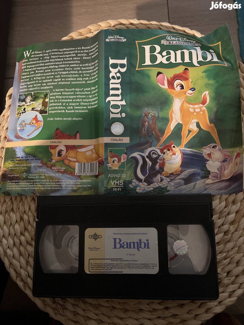 Bambi vhs.    