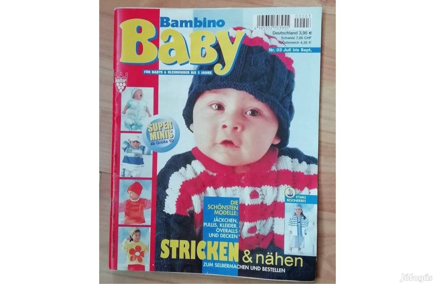 Bambino Baby kötő- és varró szaklap szabásmintával