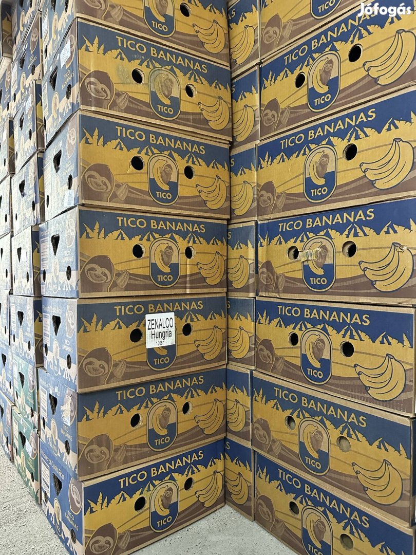 Banános doboz / költöztető doboz / tároló doboz 
