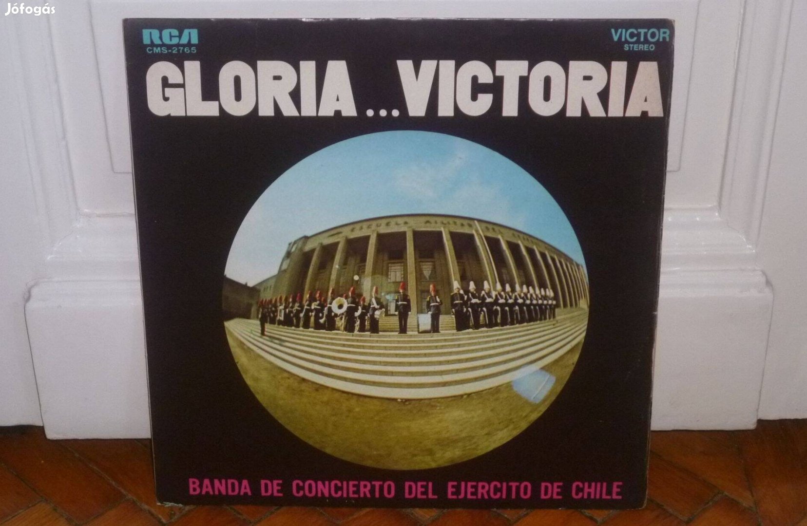 Banda De Concierto Del Ejército De Chile Gloria.Victoria LP 1969