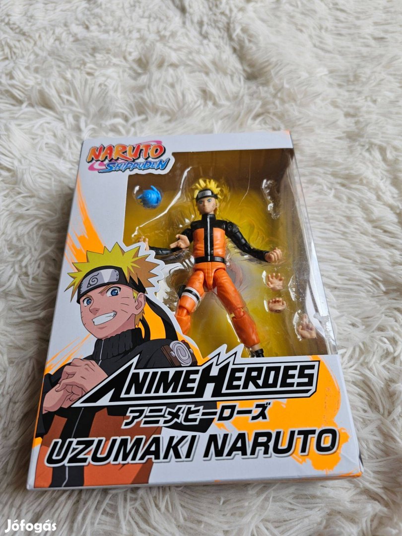 Bandai Naruto Shippuden figura, Anime Heroes, Naruto Uzumaki Final Bat