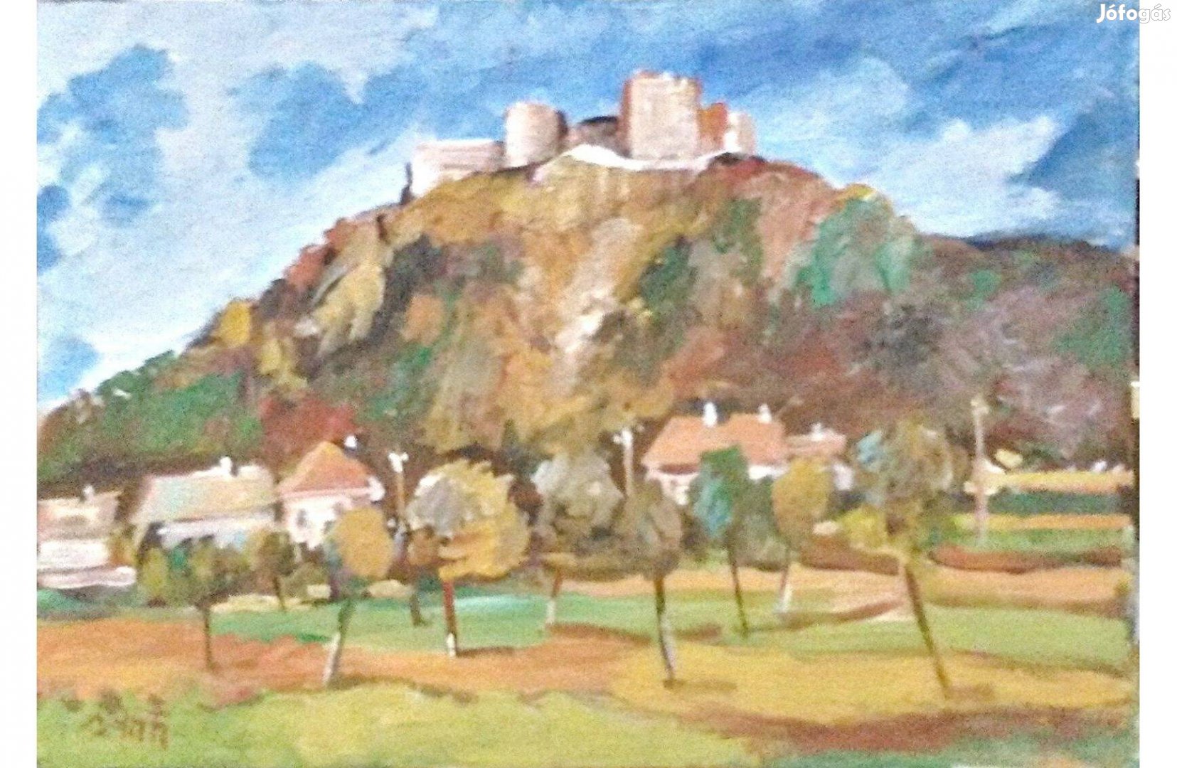 Bánfi festmények (olaj. karton, 50x 35 cm) Ára : 6000 Ft/db