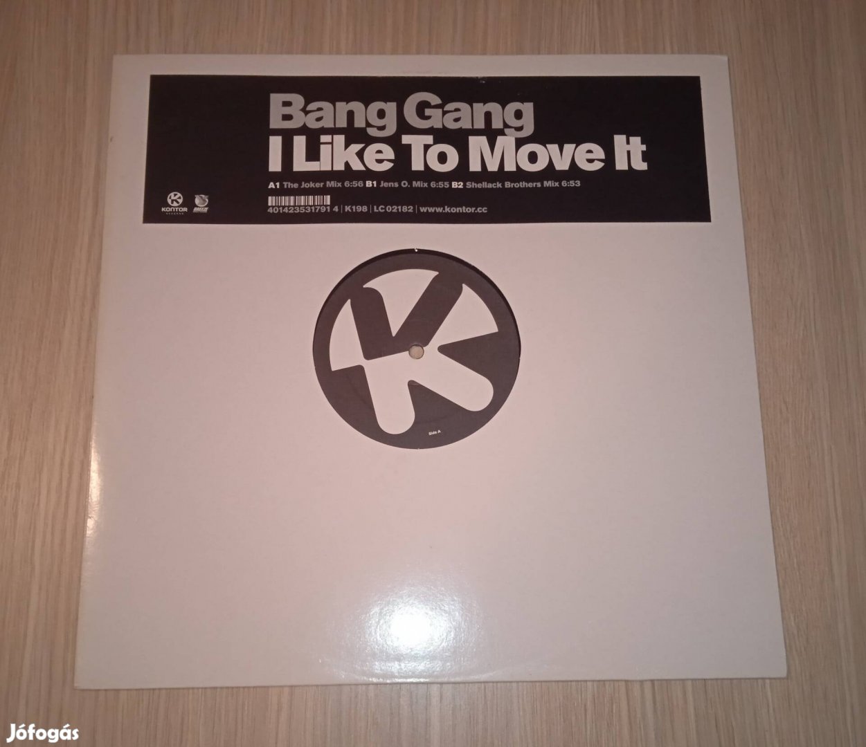 Bang Gang- I Like To Move It (Vinyl,2001)