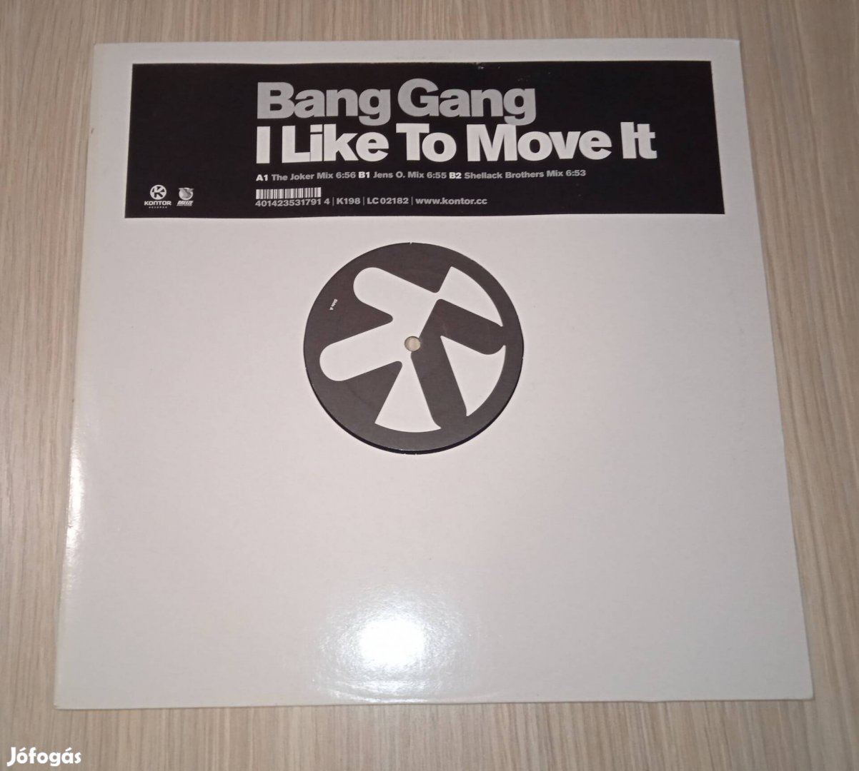 Bang Gang- I Like To Move It (Vinyl,2001)